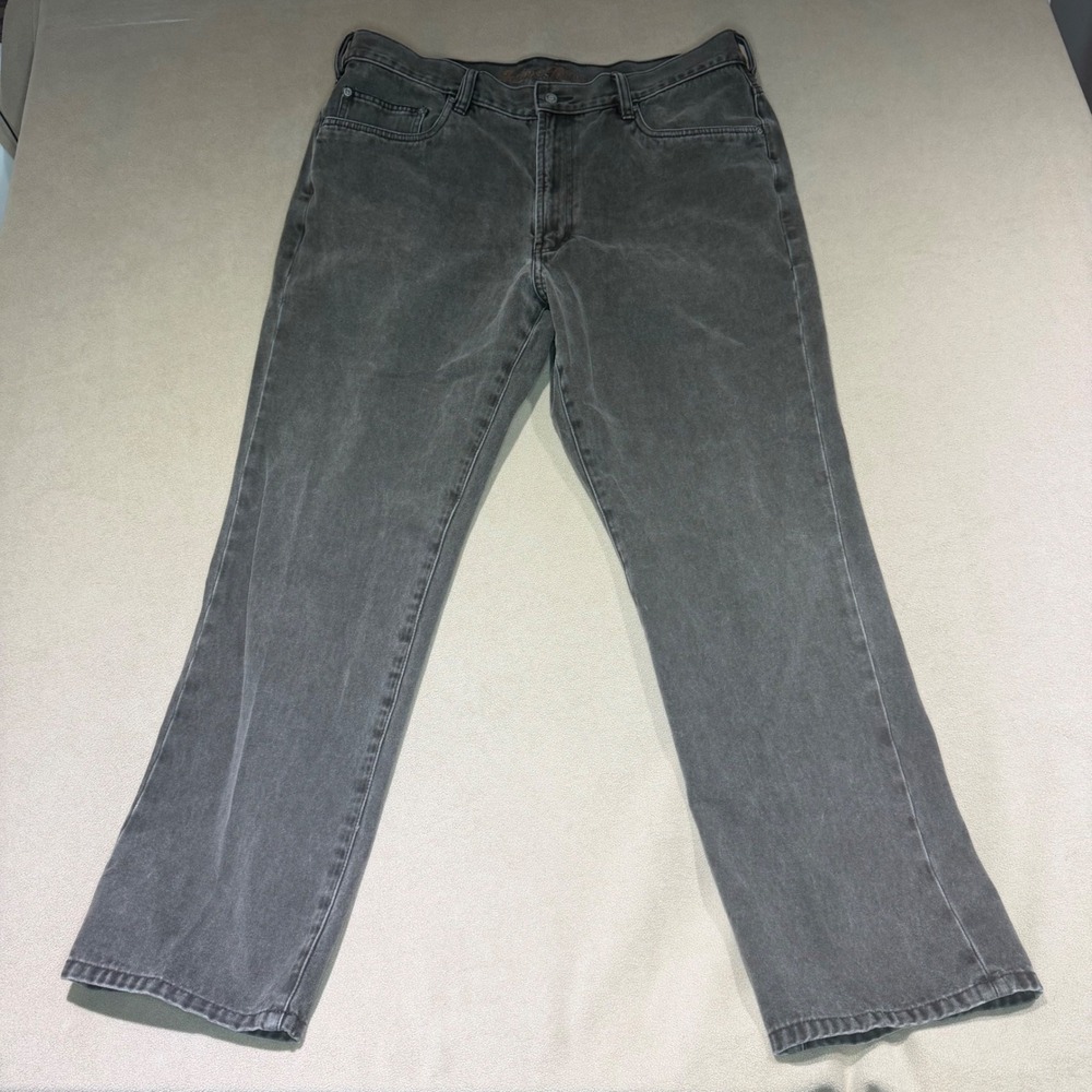 Indigo Palms Tommy Bahama Mens Classic Fit Jeans Washed Black Gray 40x32 (39x29)